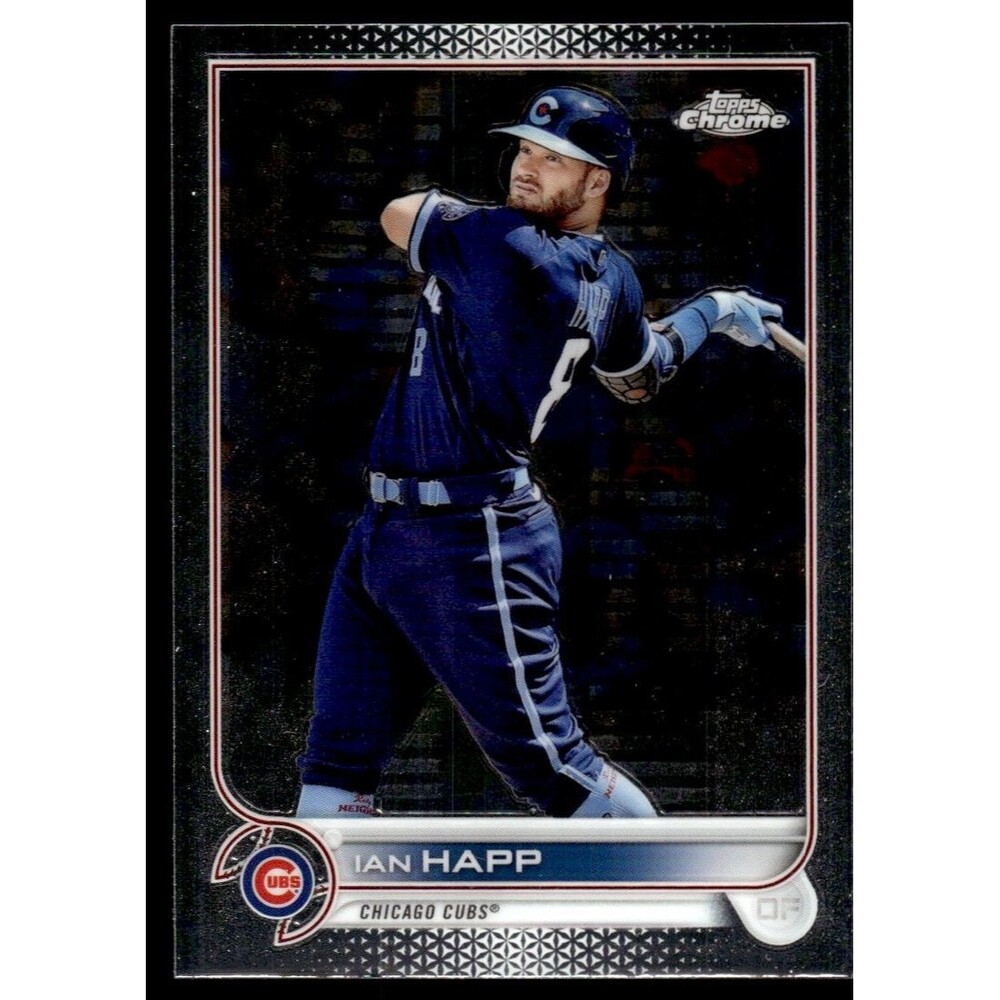 2022 Topps Chrome Ian Happ Chicago Cubs #199
